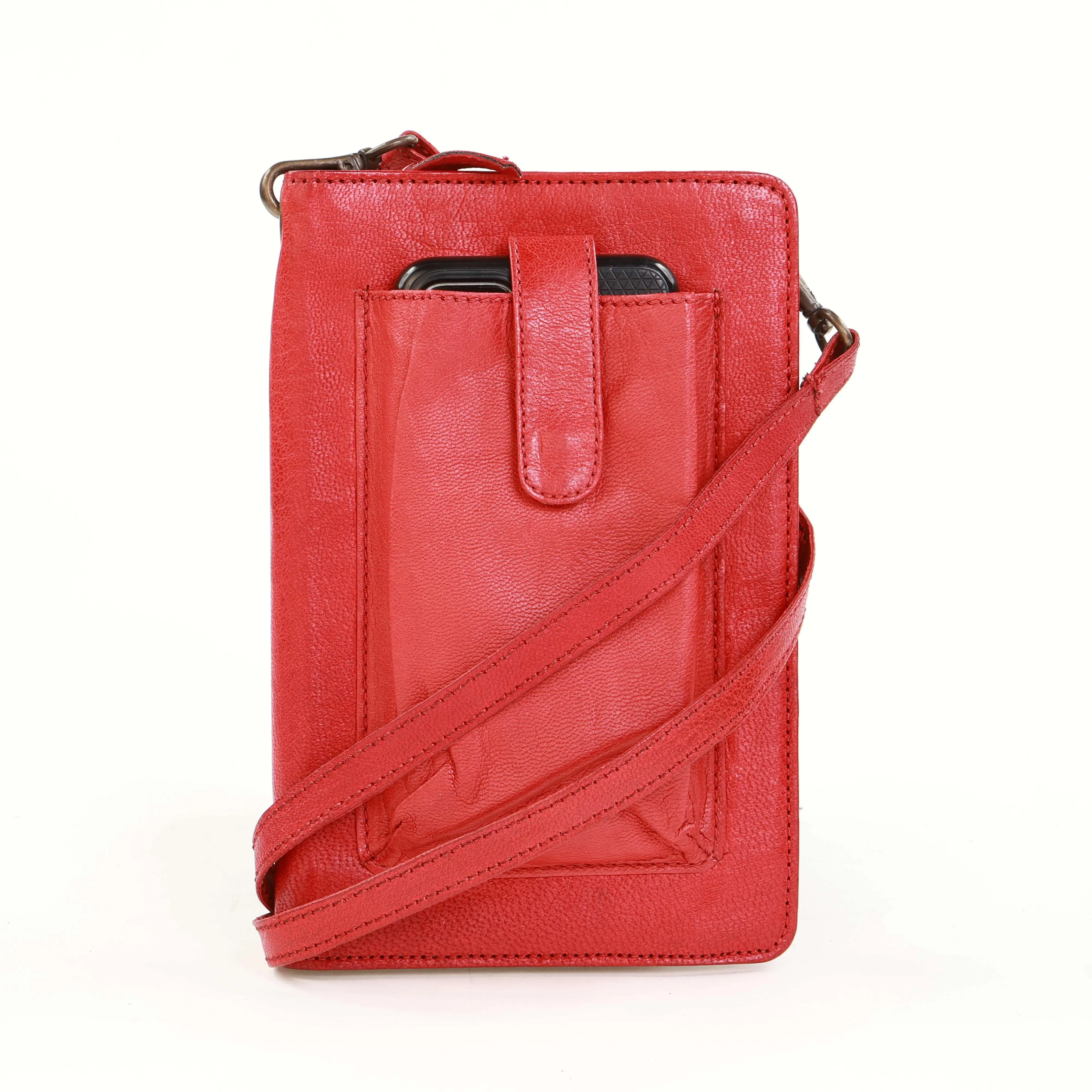 Leather Up Crossbody Wallet