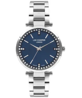 Lee Cooper  Women's Watch Blue Dial Silver Metal Strap, LC07591.390