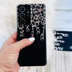 Leopard Drip Cell Phone Case For Samsung Galaxy