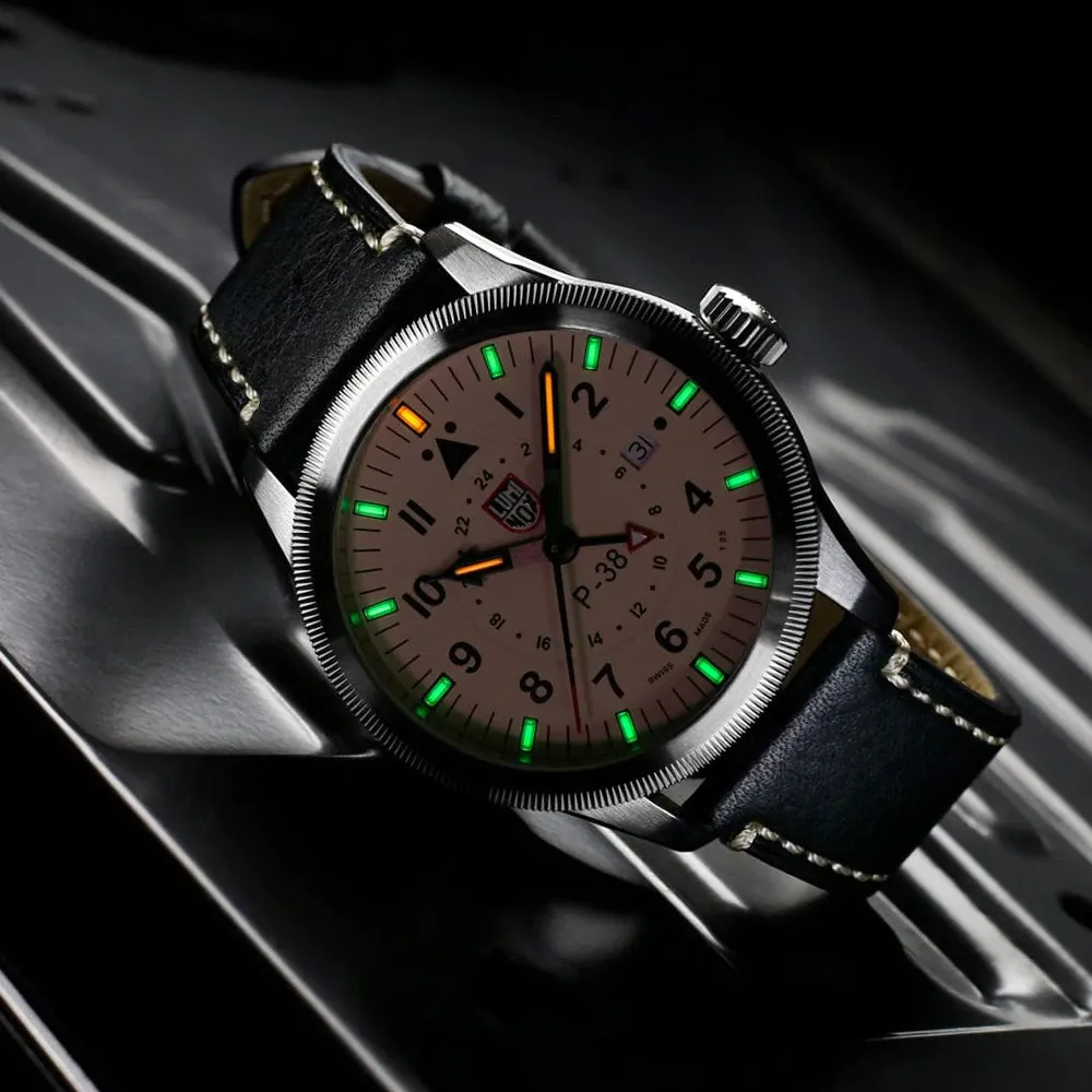 LUMINOX XA.9527 AIR PILOT P-38 LIGHTNING WATCH