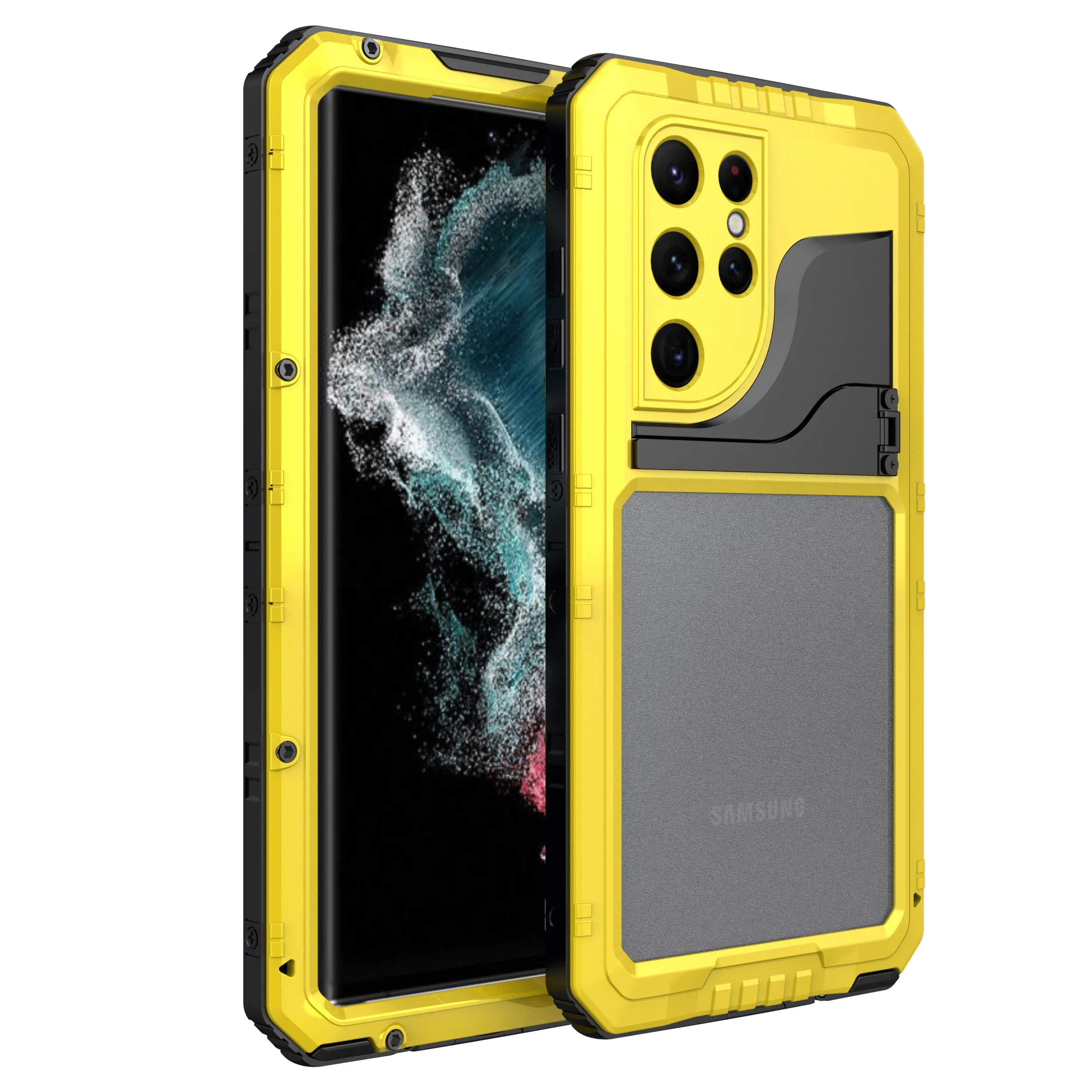 Luphie Beowulf IP68 Waterproof Diving Silicone Shockproof Aluminum Metal Case Cover