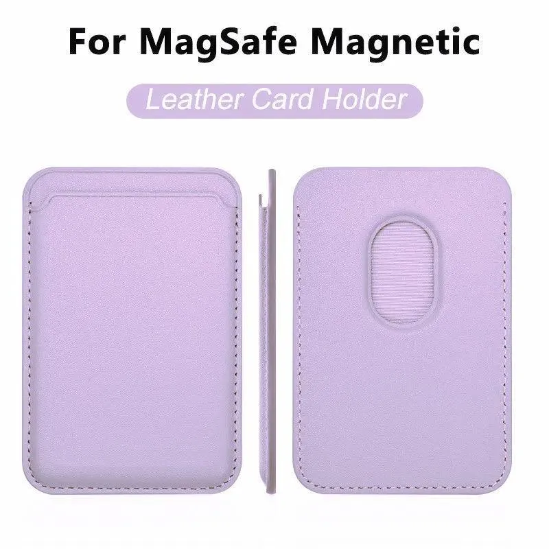 Luxury Leather MagSafe Wallet Case for iPhone Pro Max - Card Holder & Protective Cover