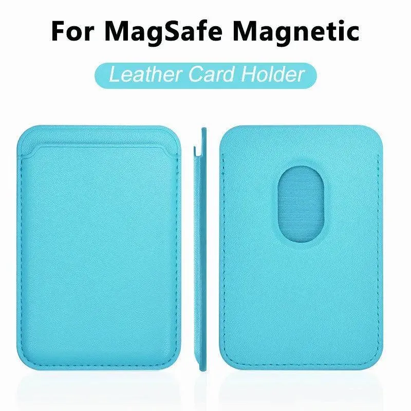 Luxury Leather MagSafe Wallet Case for iPhone Pro Max - Card Holder & Protective Cover