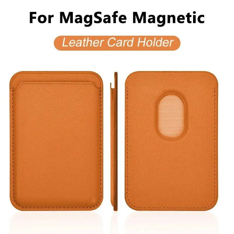 Luxury Leather MagSafe Wallet Case for iPhone Pro Max - Card Holder & Protective Cover