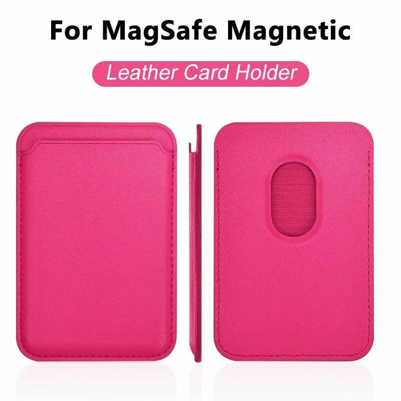 Luxury Leather MagSafe Wallet Case for iPhone Pro Max - Card Holder & Protective Cover