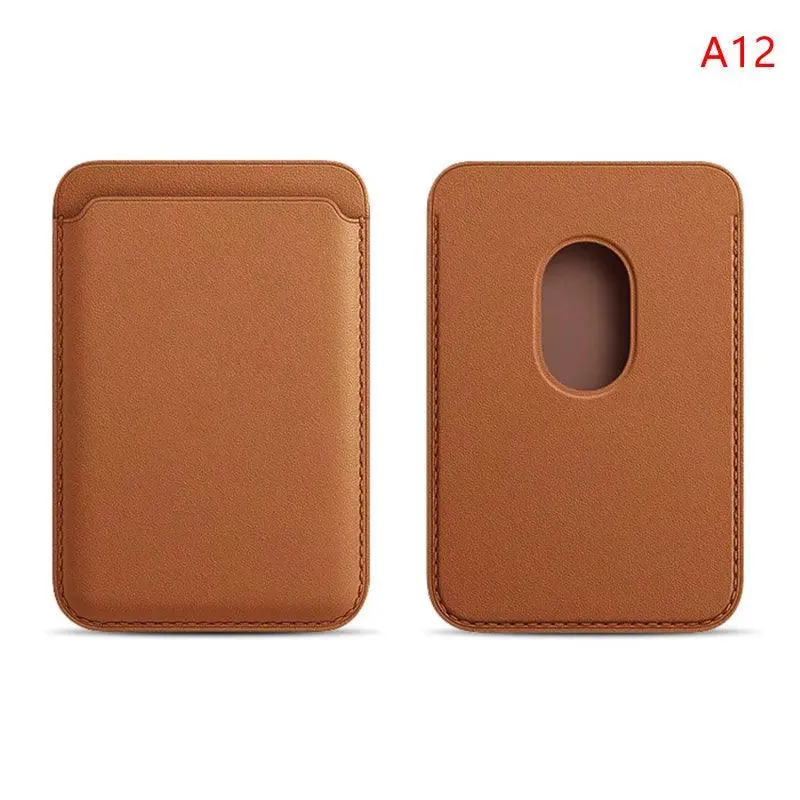 Luxury Leather MagSafe Wallet Case for iPhone Pro Max - Card Holder & Protective Cover