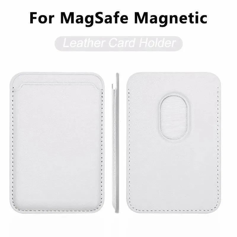 Luxury Leather MagSafe Wallet Case for iPhone Pro Max - Card Holder & Protective Cover