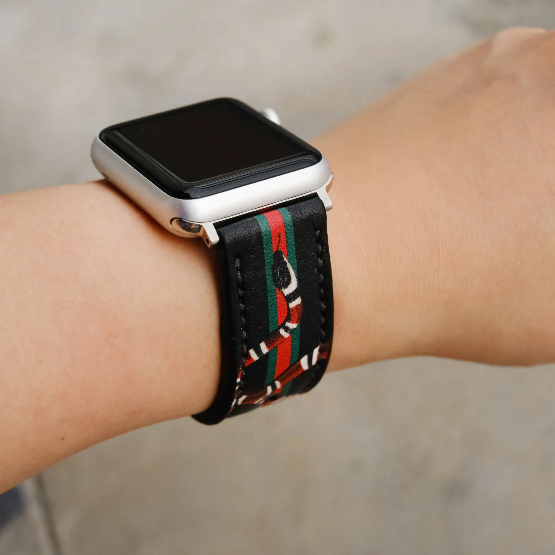 Luxury Snake Watch Strap For Apple Watch All Series