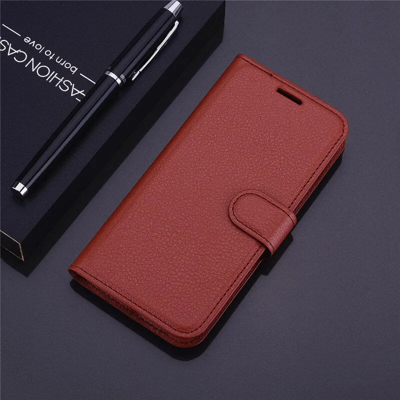 Luxury Wallet Flip leather case on For Samsung A10 Case back phone case For Samsung Galaxy A10 A 10 SM-A105F A105 A105F Cover