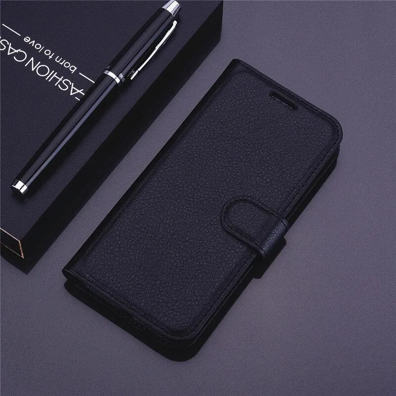 Luxury Wallet Flip leather case on For Samsung A10 Case back phone case For Samsung Galaxy A10 A 10 SM-A105F A105 A105F Cover