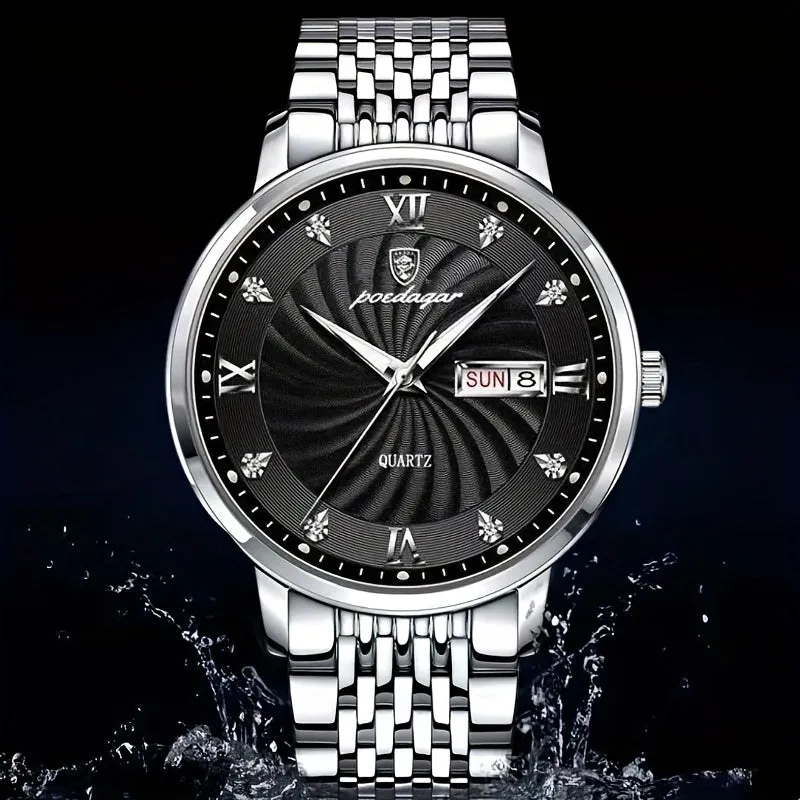 Luxury Waterproof Mens Wrist Watch Trendy Stylish Gift