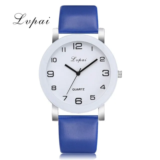 Lvpai Brand Quartz Watches For Women Luxury White Bracelet Watches Ladies Dress Creative Clock Watches 2018 New Relojes Mujer