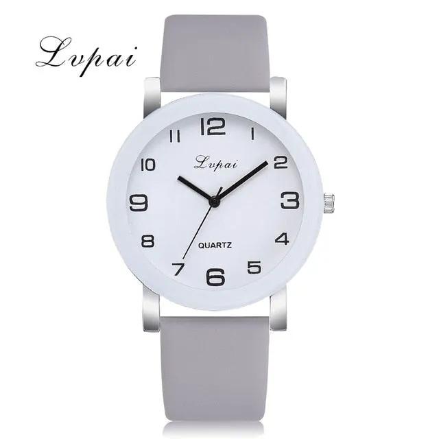 Lvpai Brand Quartz Watches For Women Luxury White Bracelet Watches Ladies Dress Creative Clock Watches 2018 New Relojes Mujer