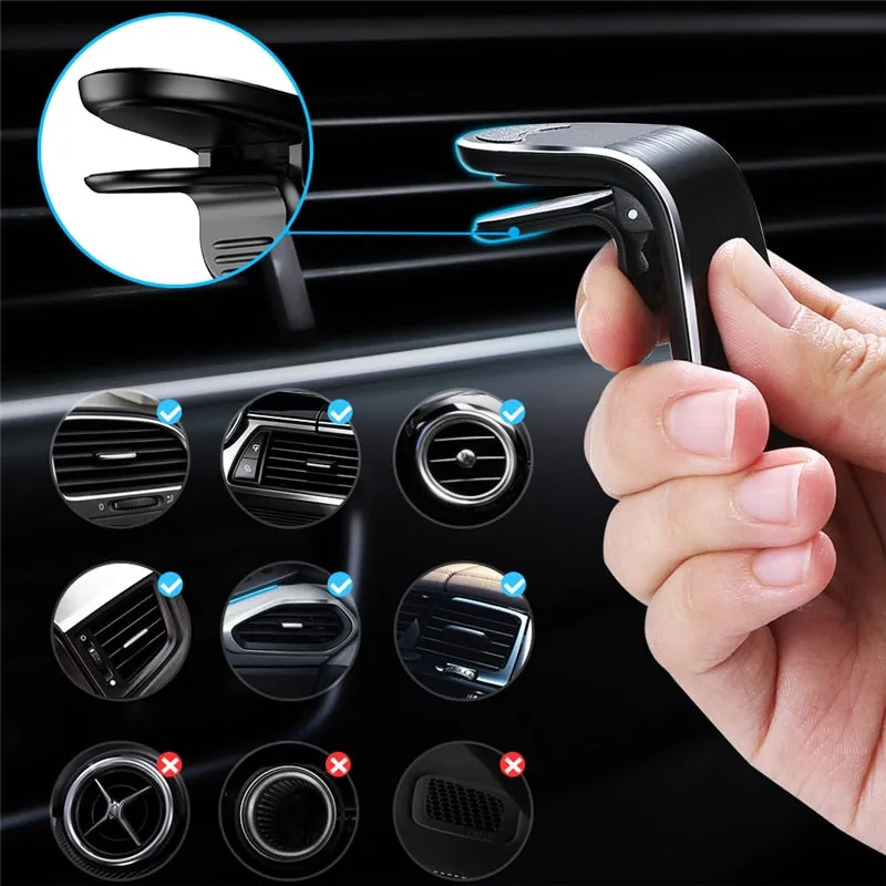 Magnetic Car Phone Holder Stand For IPhone Samsung