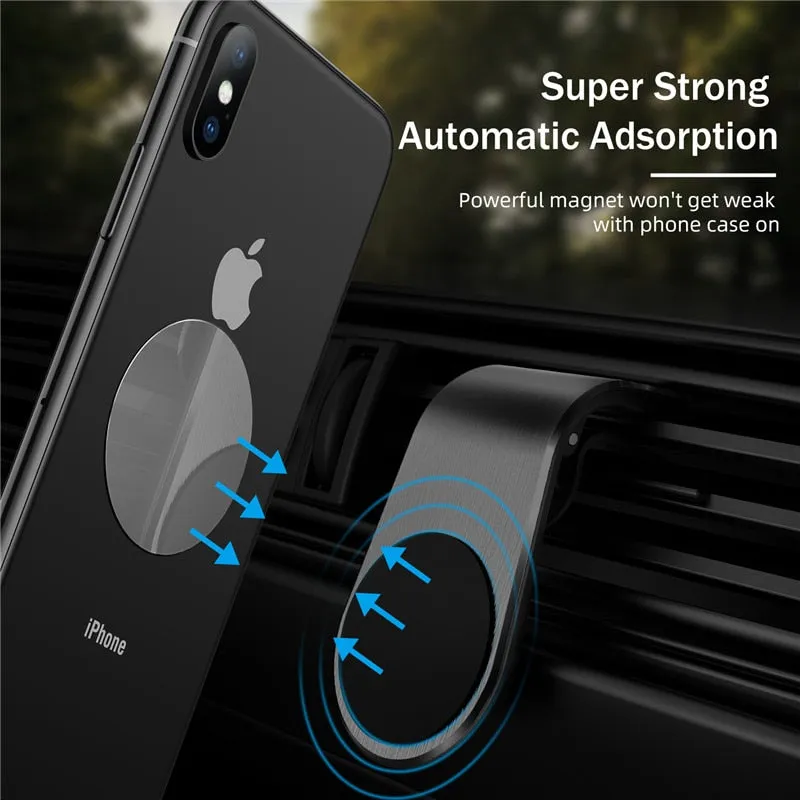 Magnetic Car Phone Holder Stand For IPhone Samsung