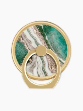 Magnetic Ring Mount, Golden Jade Marble - Ideal Of Sweden