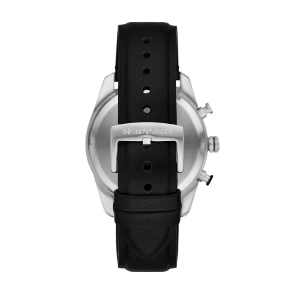 Men Racer Black 42mm Watch