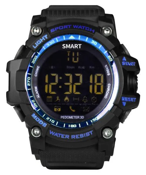 Mens Bluetooth Waterproof Smartwatch With Stopwatch