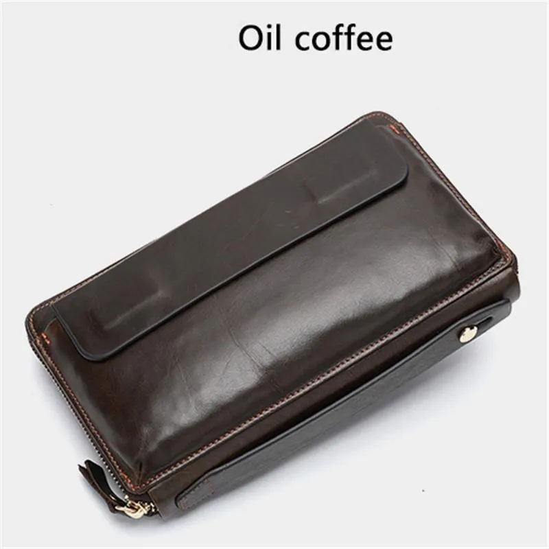 Men's Multifunctional Large-Capacity Business Wallet