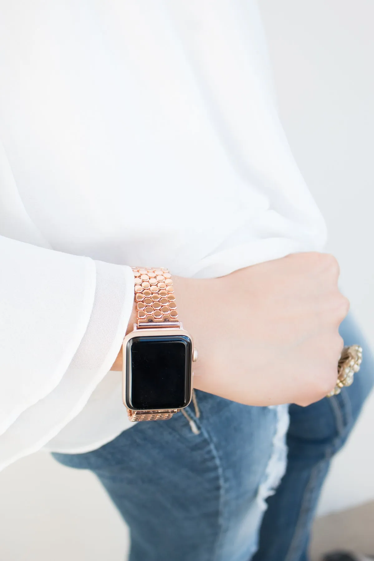 Mia Stainless Steel Apple Watch Band