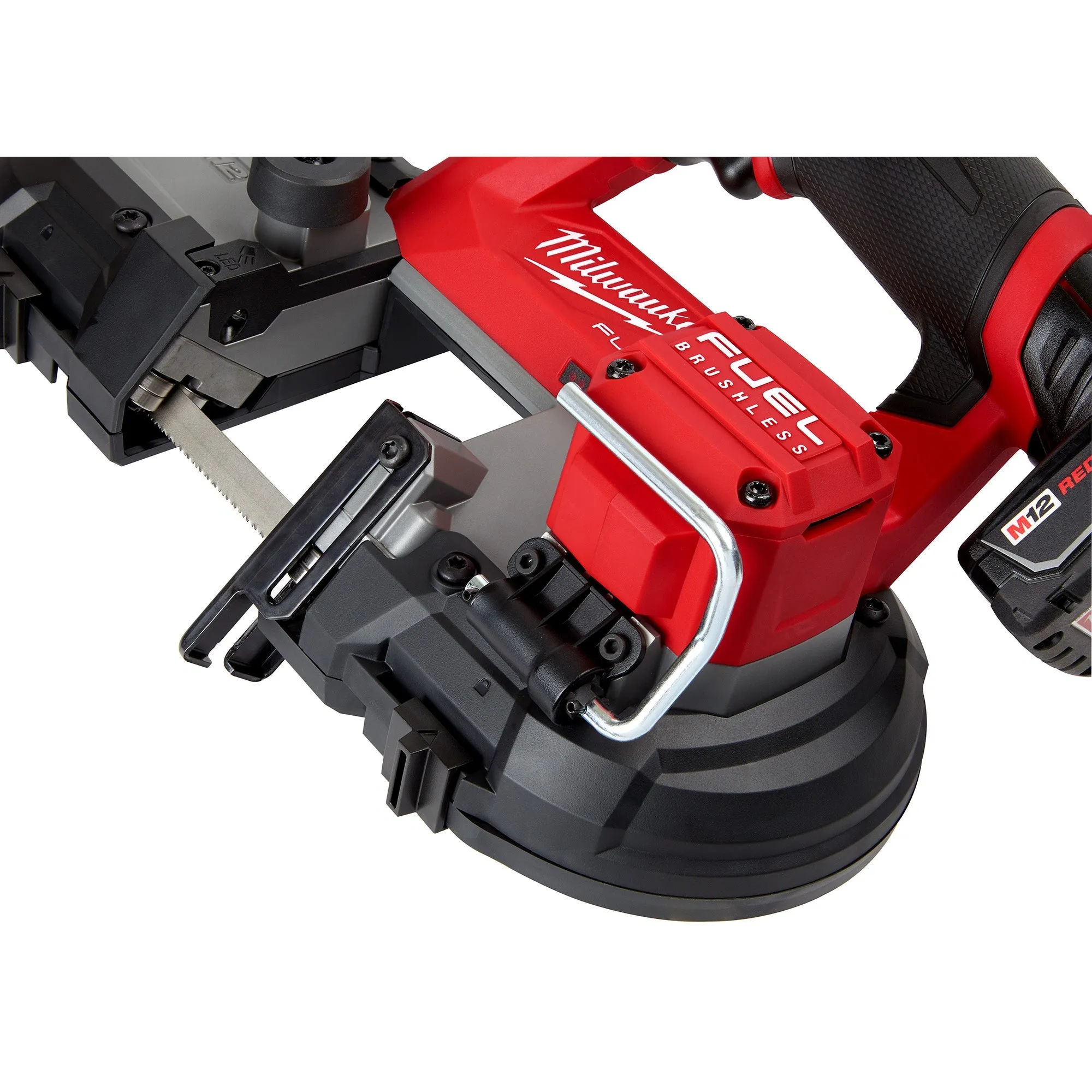 Milwaukee 2529-21XC M12 FUEL Lithium-Ion Brushless Cordless Compact Band Saw Kit, 4.0 Ah