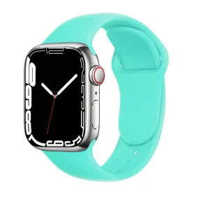 Mint Green Silicone Apple Watch Band 薄荷綠色矽膠 Apple 錶帶 KCWATCH1275