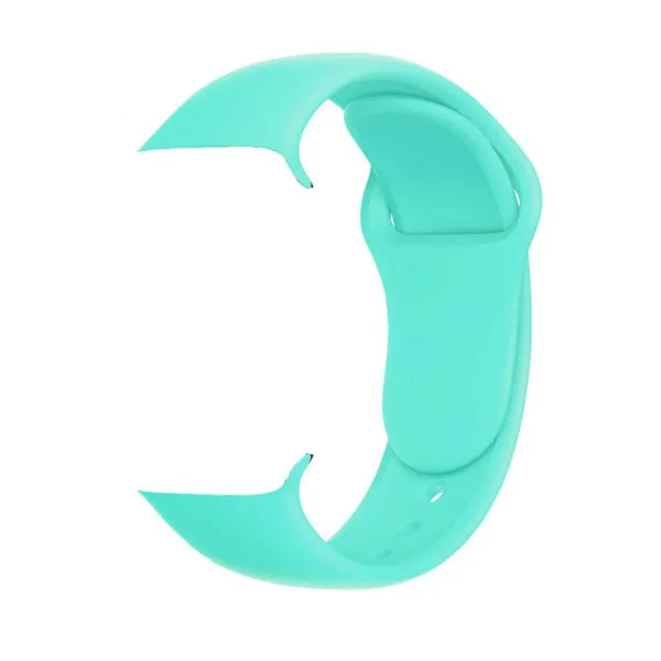 Mint Green Silicone Apple Watch Band 薄荷綠色矽膠 Apple 錶帶 KCWATCH1275