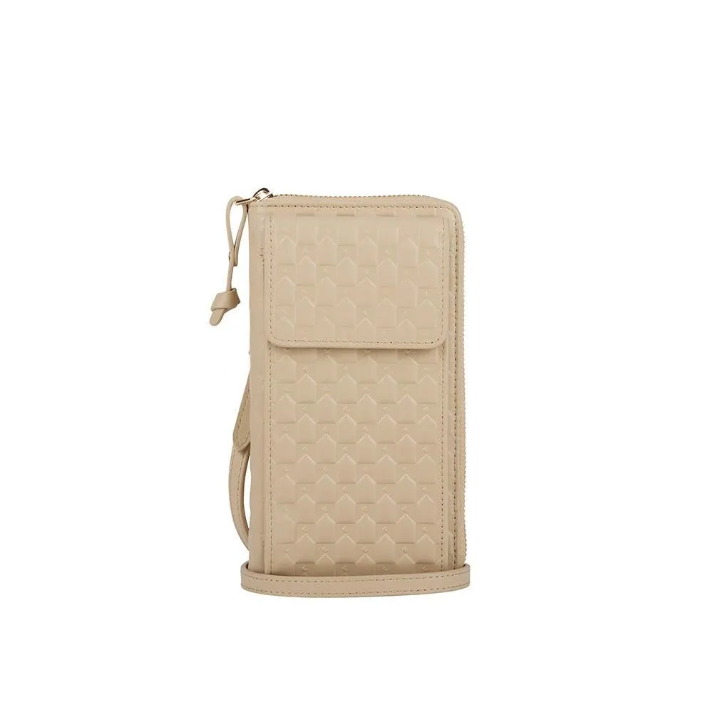 Monogram Phone Wallet | Macadamia