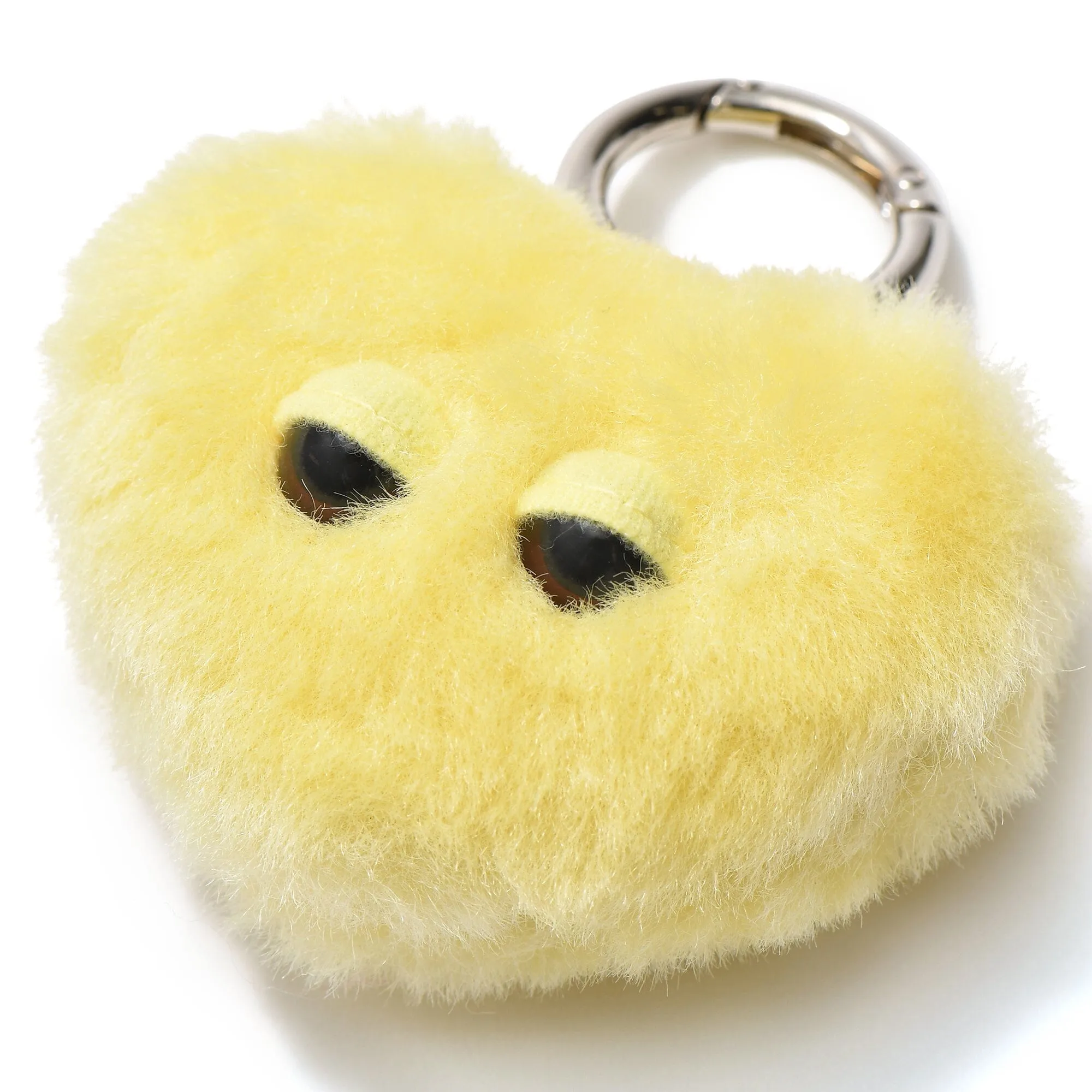 Monsters Heart Keychain Yellow