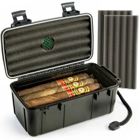 Mrs. Brog Waterproof Travel Cigar Humidor Case