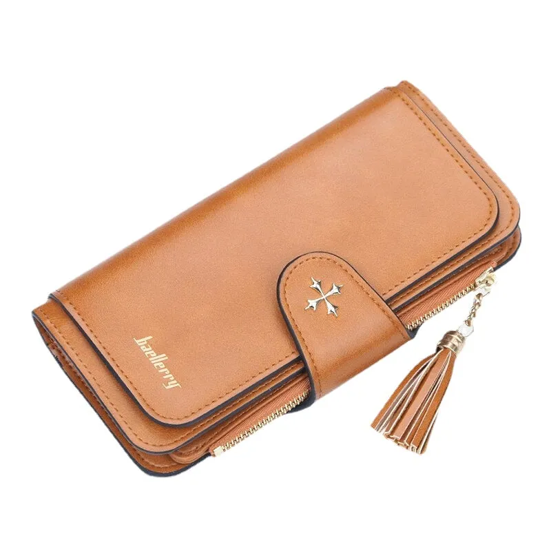 Multi-slots Long Wallet Card Phone Holder Purse For Women