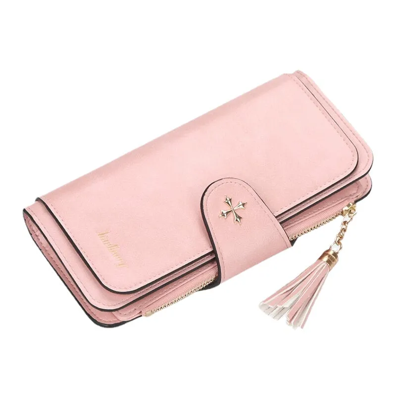 Multi-slots Long Wallet Card Phone Holder Purse For Women