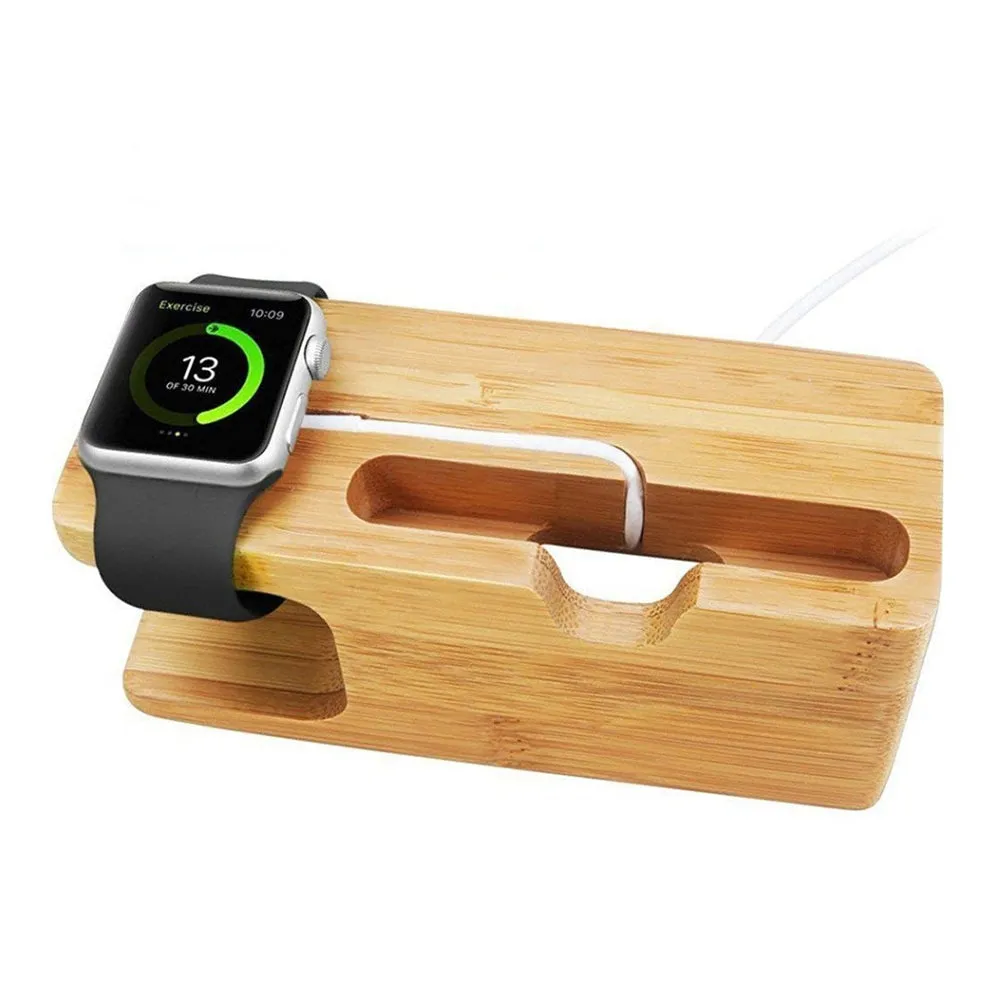 Multifunction Wood Phone Stand