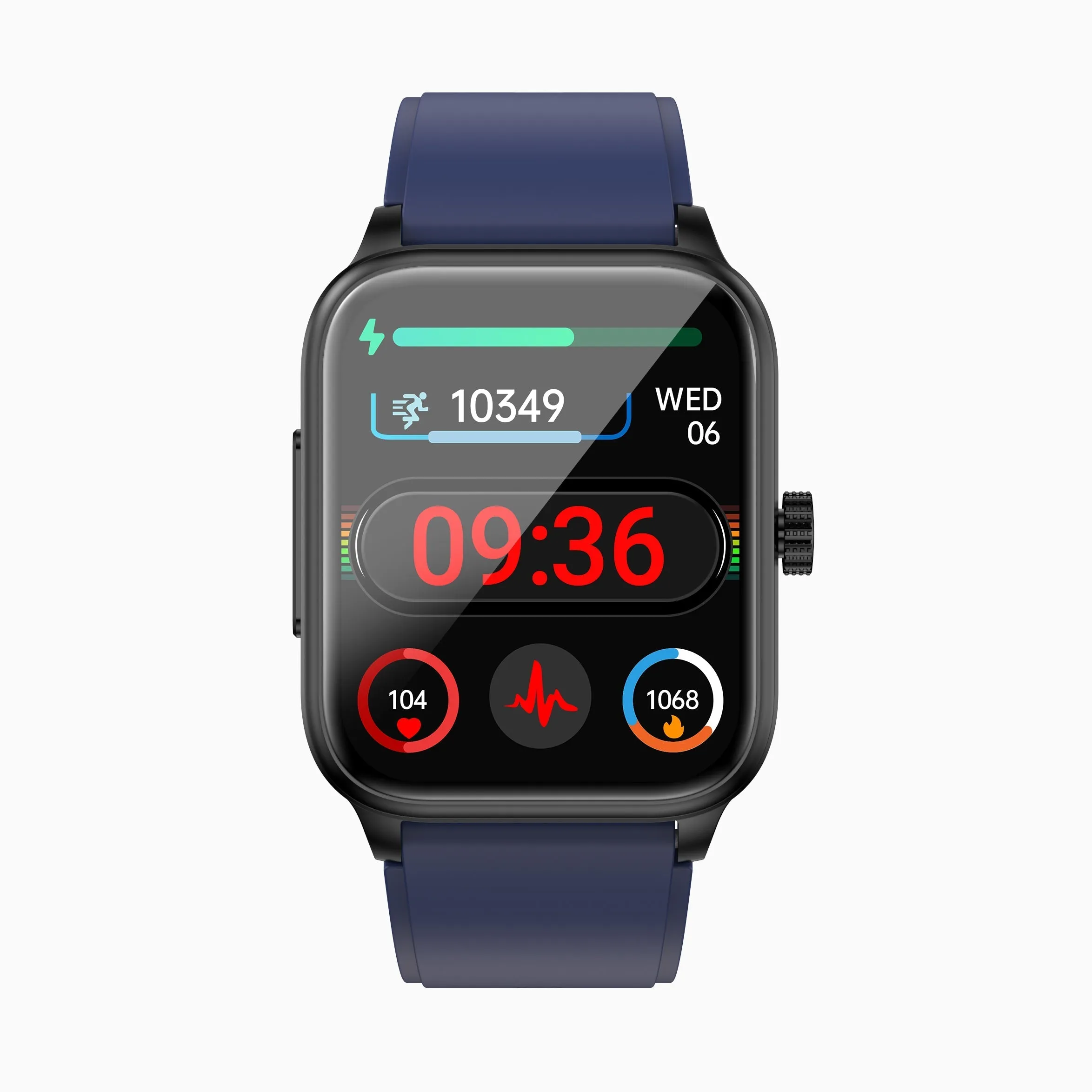 Multifunctional health monitoring smartwatch ECG9