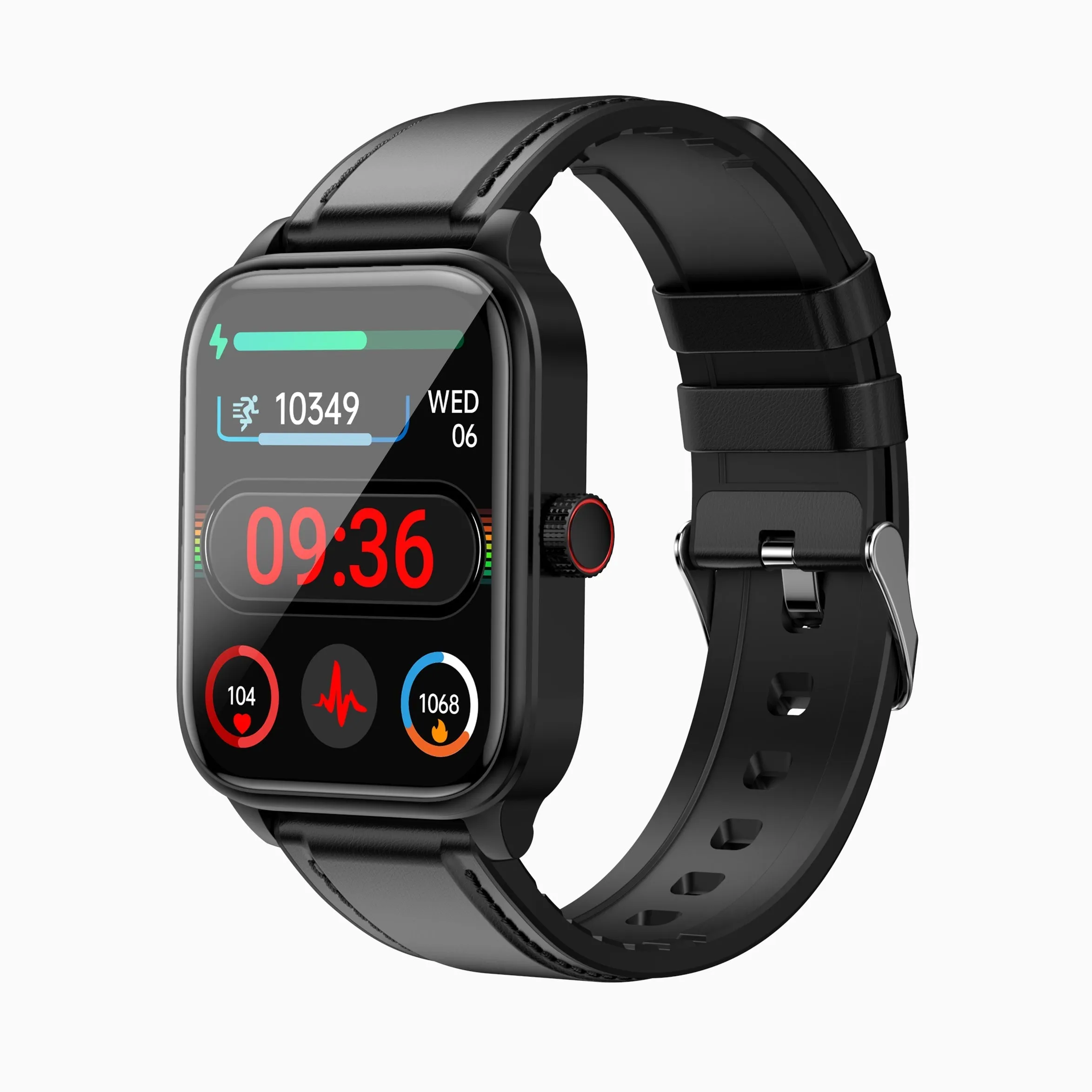 Multifunctional health monitoring smartwatch ECG9