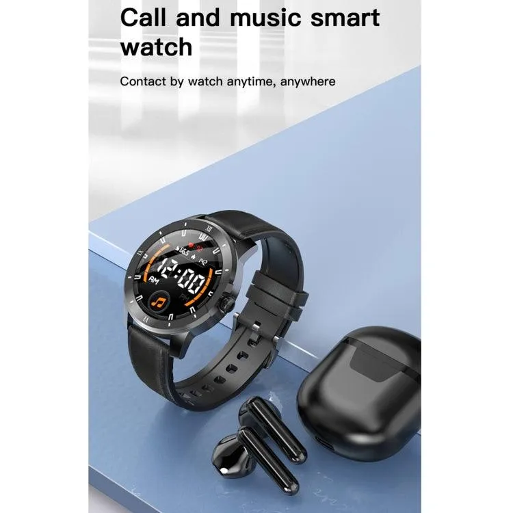 MX12 IP68 Waterproof Smart Watch with 1.3" Color IPS Screen, Bluetooth Call, Sleep & Heart Rate Monitoring