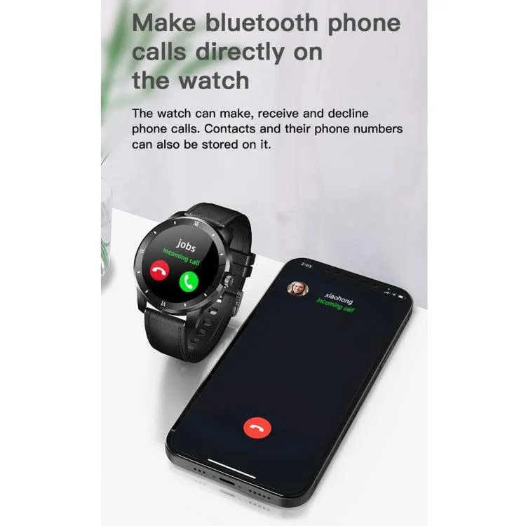 MX12 IP68 Waterproof Smart Watch with 1.3" Color IPS Screen, Bluetooth Call, Sleep & Heart Rate Monitoring