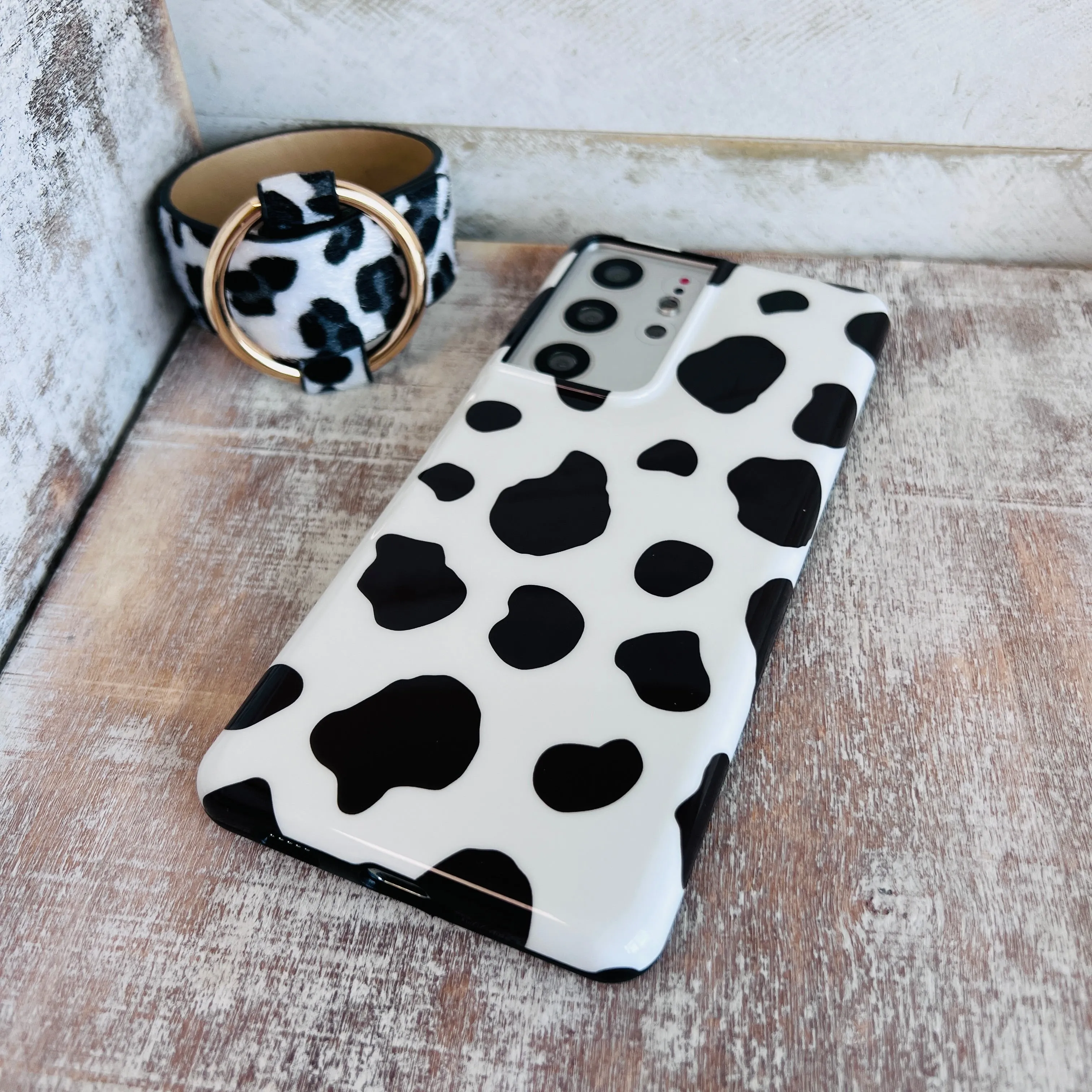 Nashville Cow Black Case For Samsung Galaxy