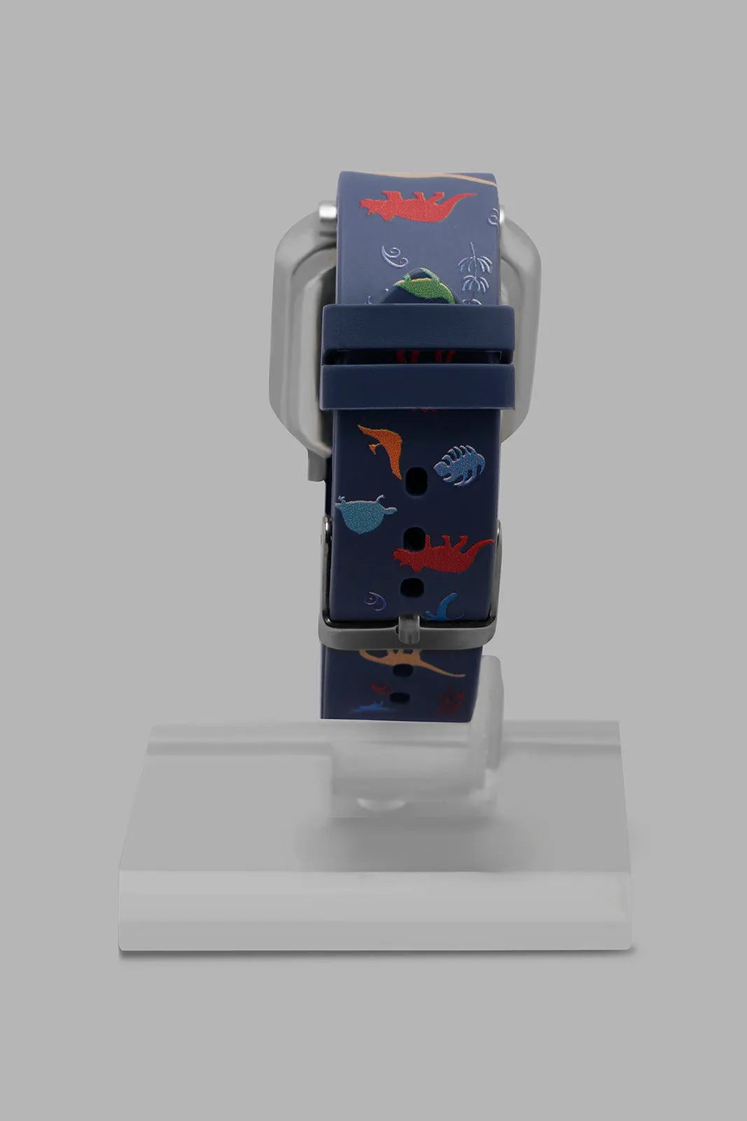 Navy Dino Digital Watch