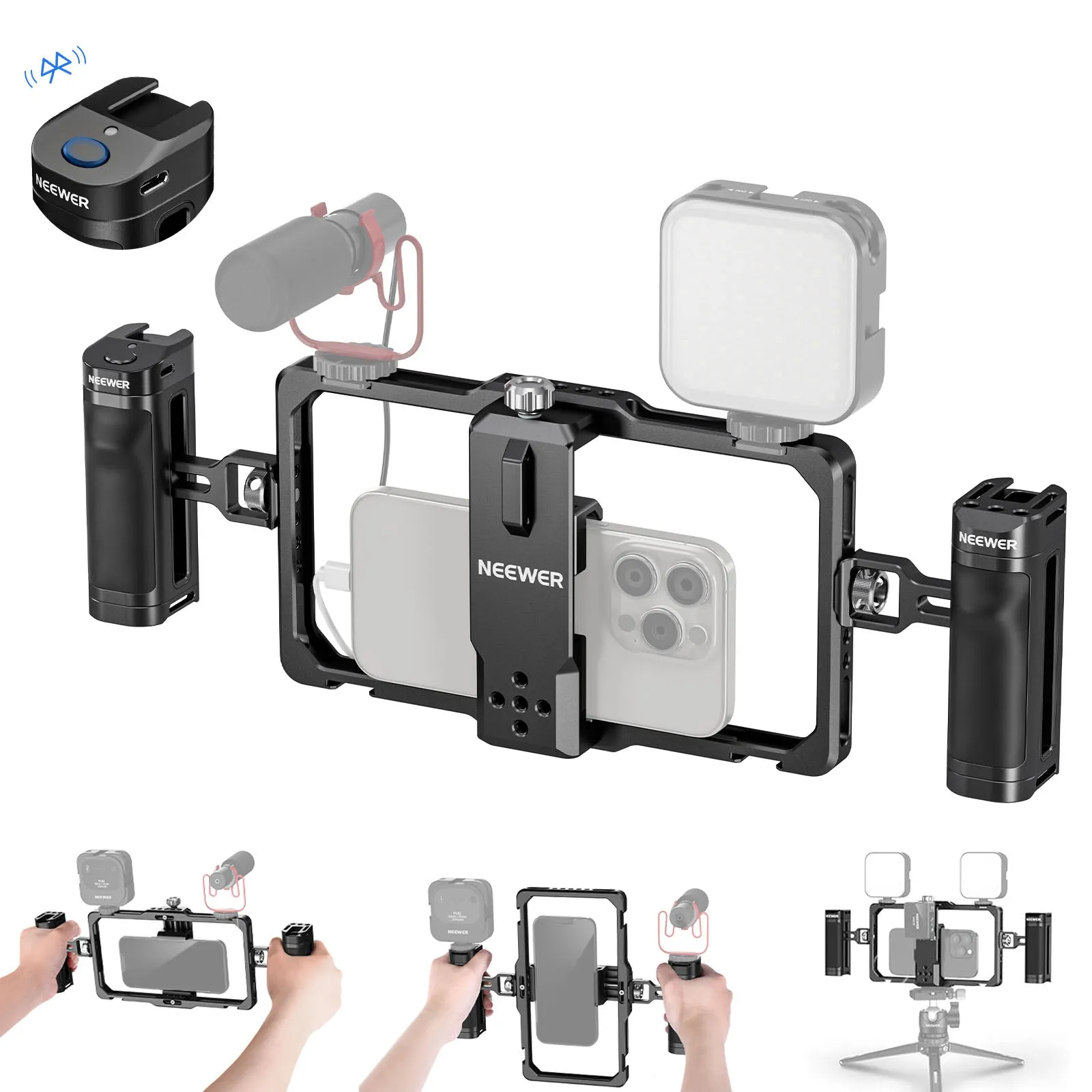 NEEWER PA009E Universal Phone Cage Video Rig