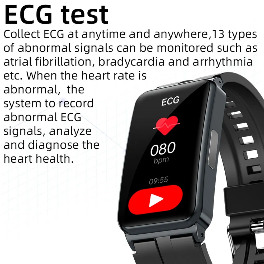 New Blood Glucose Sugar Smart Band Watch