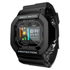 New Bluetooth IP68 Waterproof Colour Touch Screen Heart Rate Monitor Digital Smartwatch For Android iOS