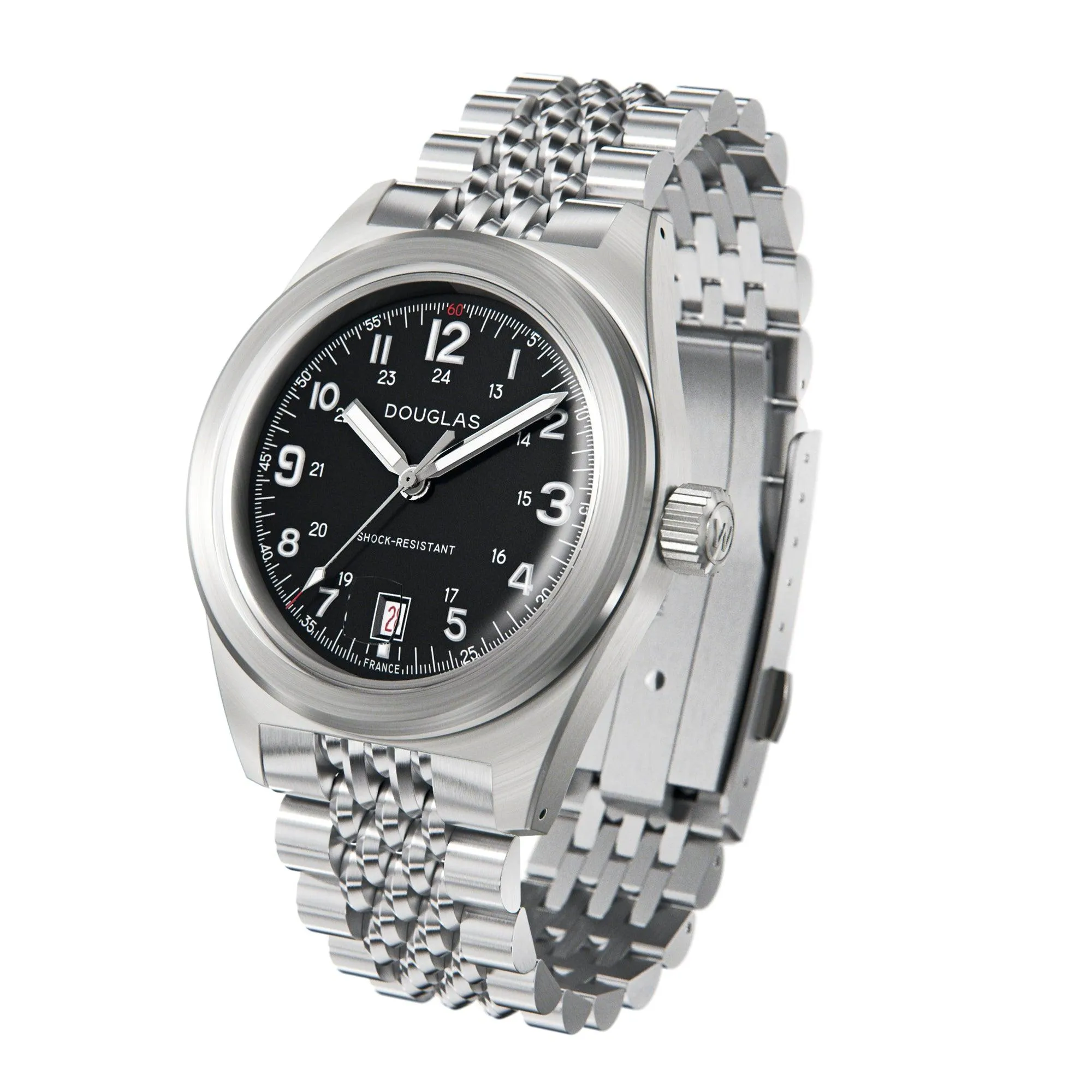 Outrider Professional Tool-Watch – Black & White Lum