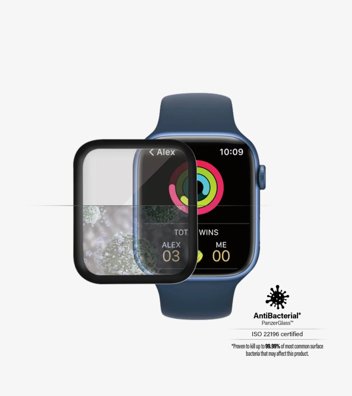 PanzerGlass Tempered Glass for Apple Watch Series 7