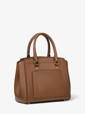 Park Medium Saffiano Leather Satchel