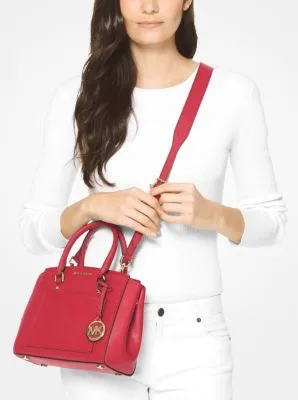 Park Medium Saffiano Leather Satchel