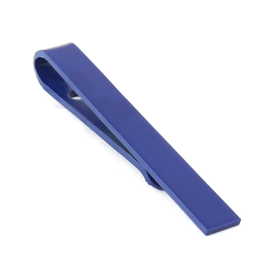 Peluche Slim Tie Bar Royal Blue Tie Pin