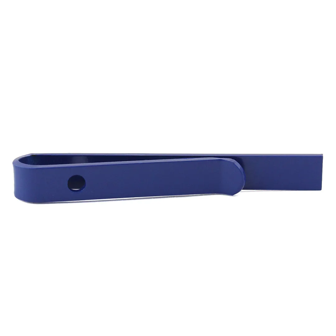 Peluche Slim Tie Bar Royal Blue Tie Pin