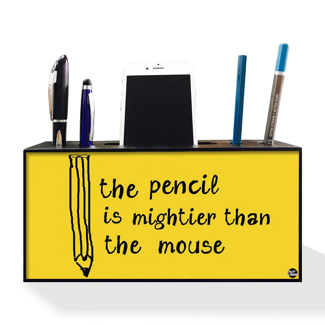 Pen Mobile Stand Holder Desk Organizer - Pencil