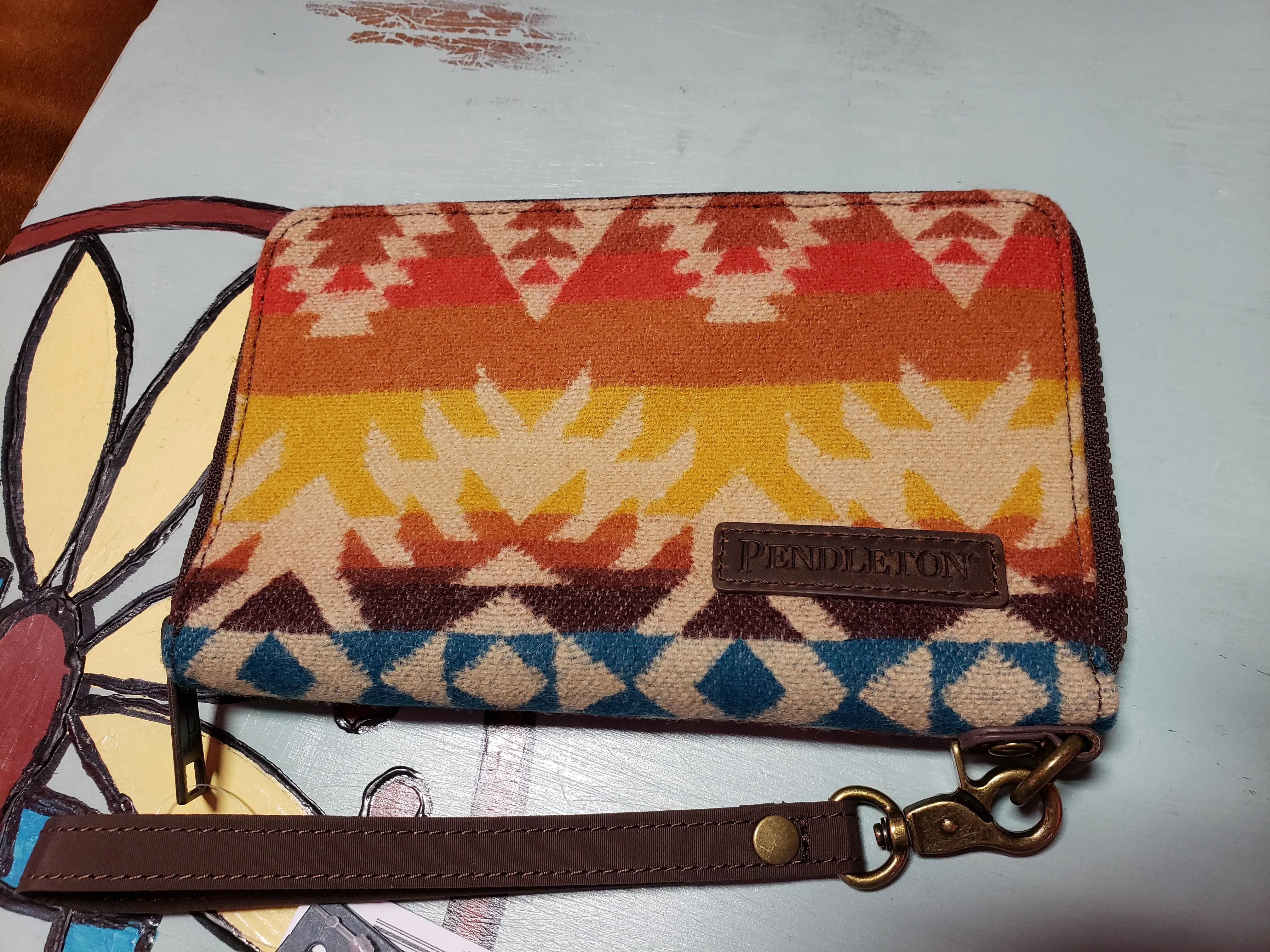 Pendleton Smartphone Wallet in Pasco pattern